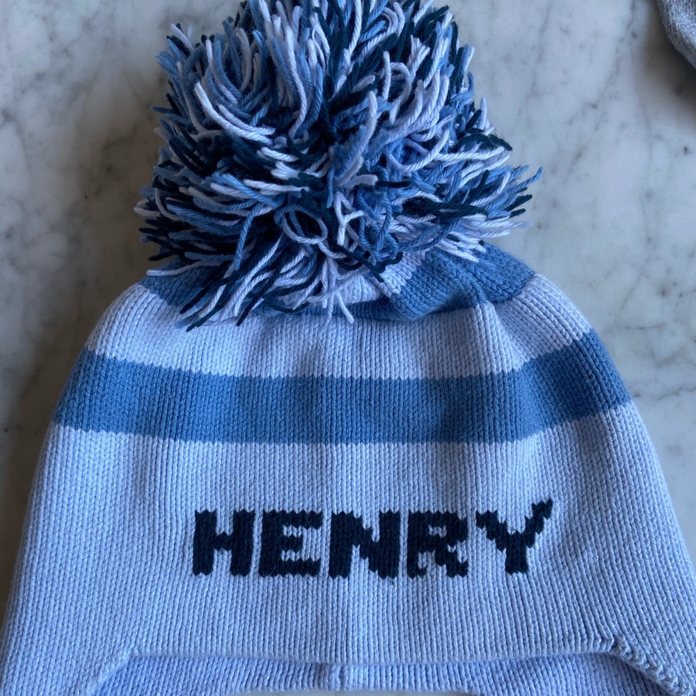 Embroidered HENRY winter hat